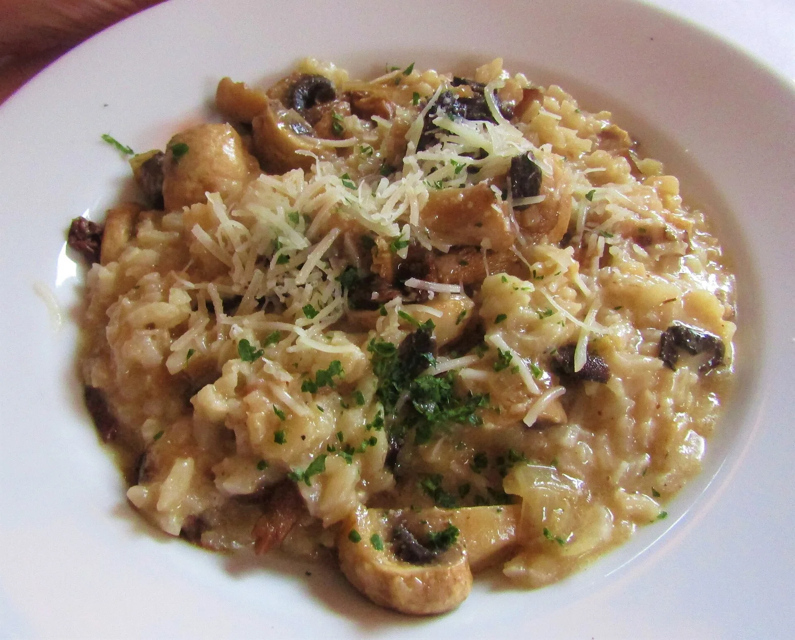 Risotto ai Funghi (Mushroom Risotto)