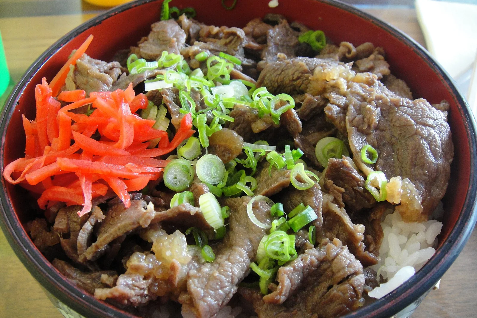 Gyudon (Japanese Beef and Rice Bowl)