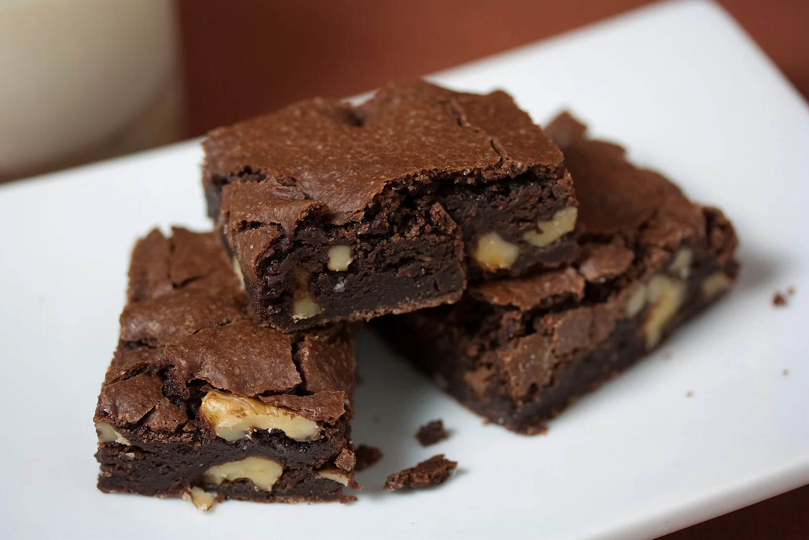 Rich Walnut Brownies
